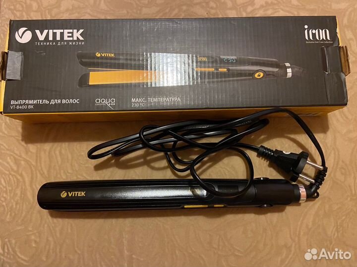 Выпрямитель для волос vitek VT-8400 BK