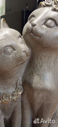 Статуэтка котики и рамочка для фото