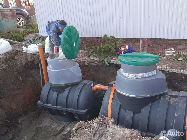 Септик эко Аквабокс 5 для дачи