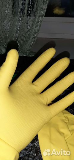 Перчатки резиновые.Упаковка 10 пар