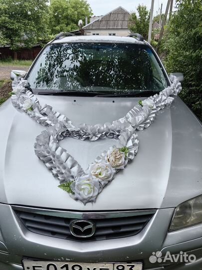 Свадебные украшения для машины