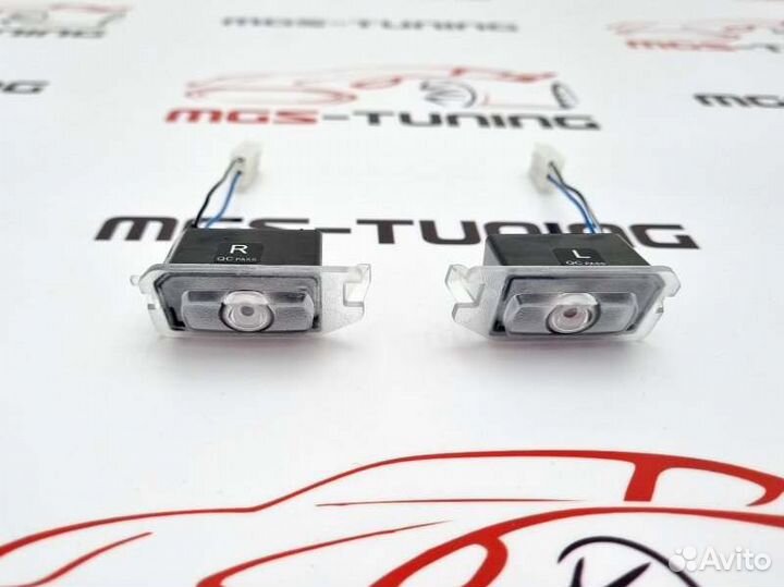 Проекция в зеркала AMG Mercedes C-class w205