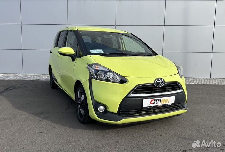 Toyota Sienta 1.5 CVT, 2016, 97 766 км