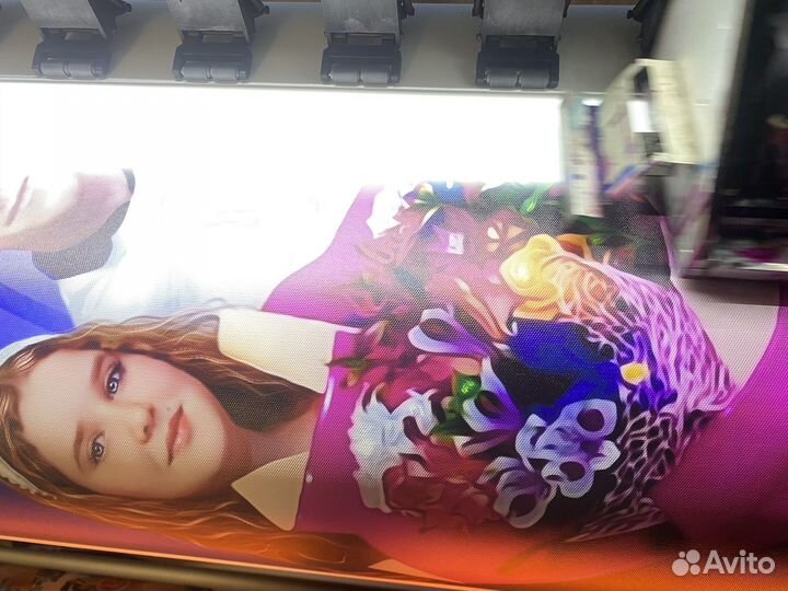 Широкоформатный экосольвентный принтер