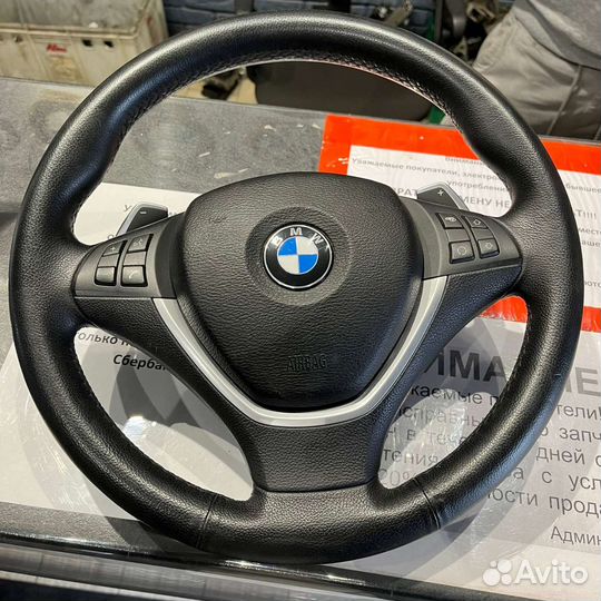 Руль спорт бмв х5 х6 2012г