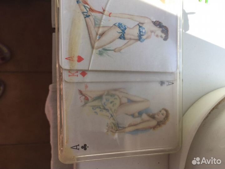 Коллекционные игральные карты гдр