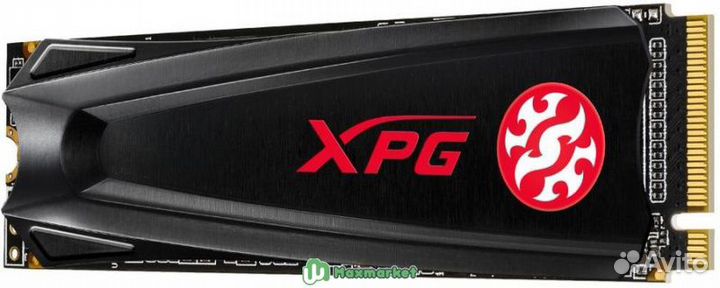 SSD M2 накопитель adata gammix S5 2 Тб