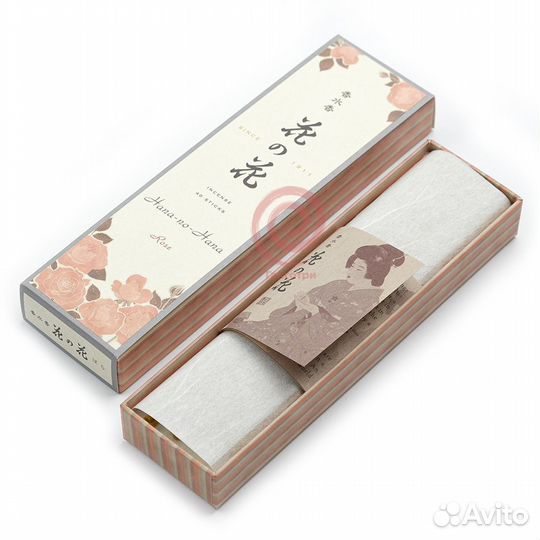 Японские благовония Роза (Hana-no-Hana) Rose