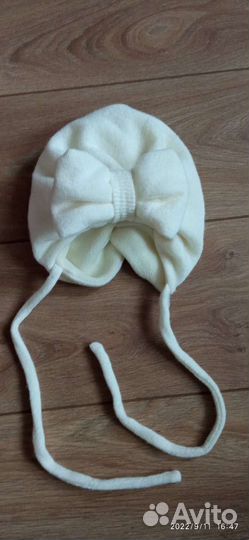 Зимняя шапочка для девочки