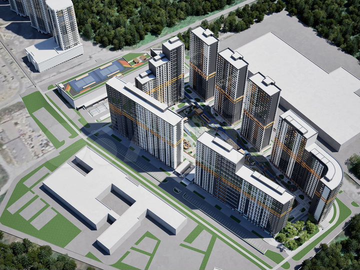 3-к. квартира, 90,3 м², 6/25 эт.