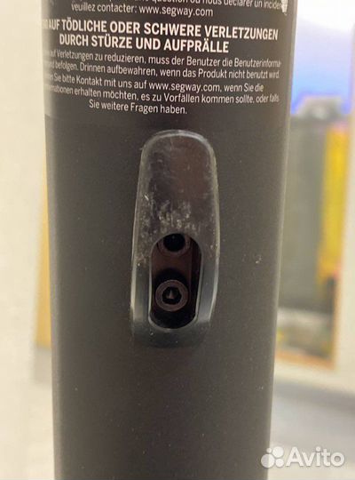 Электросамокат Ninebot KickScooter Black ES1L