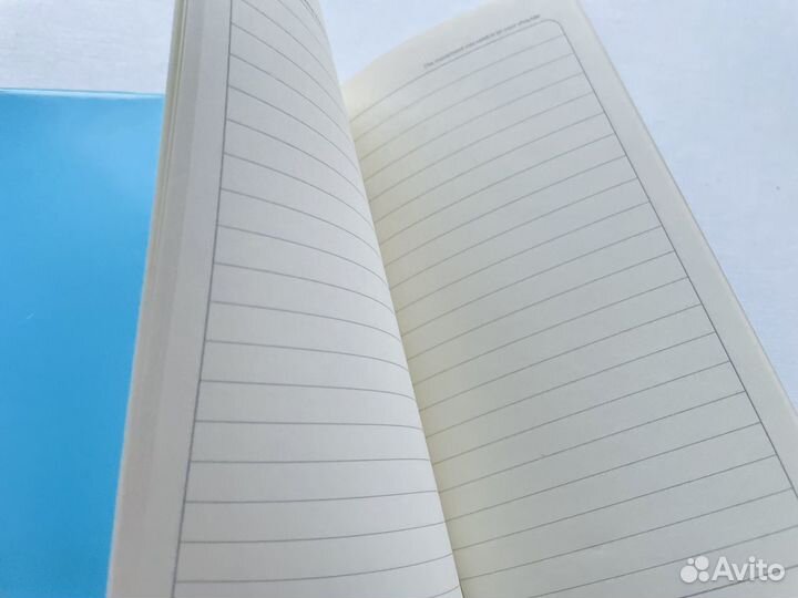 Голубой блокнот. Новый. Ежедневник Записная книжка