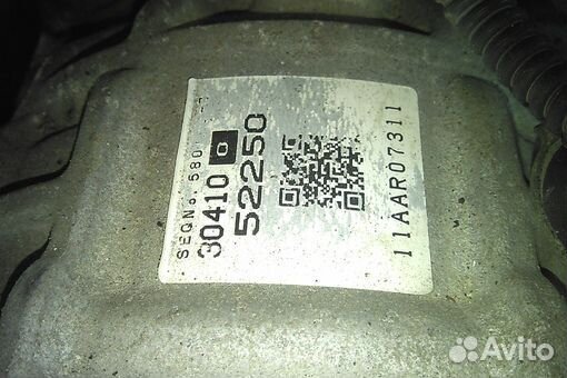 Автомат АКПП subaru trezia NSP120 1NR-FE 2011