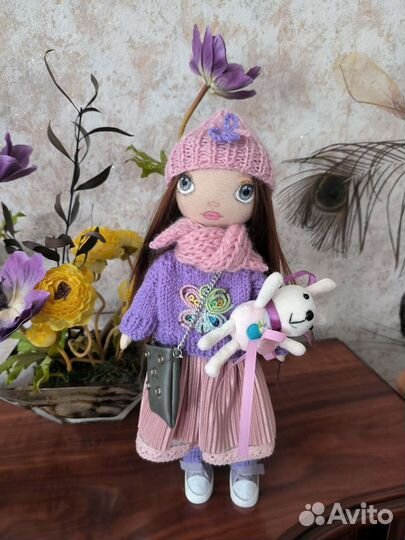 Интерьерная кукла ручной работы