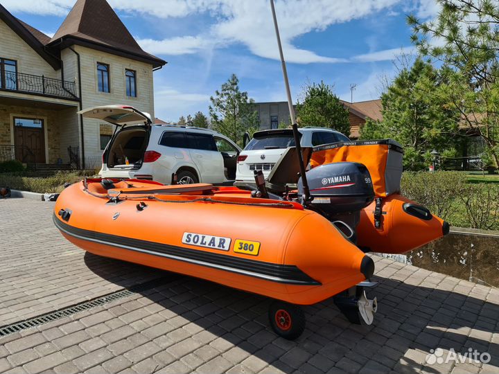 Лодка пвх нднд с мотором Solar 380K Максима