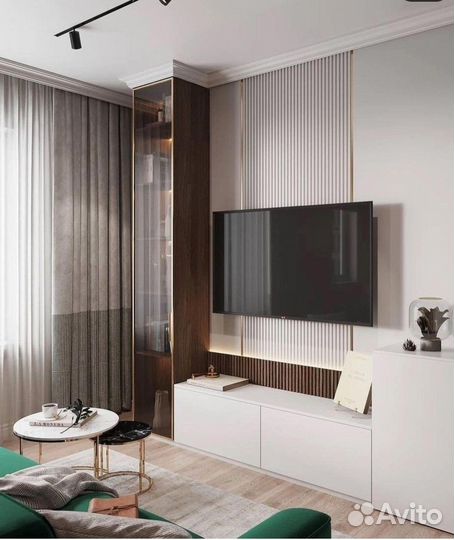 Подвесная тумба под тв