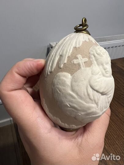 Яйцо пасхальное фарфор винтаж