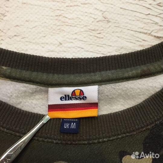 Свитшот Ellesse Camo камуфляж оригинал