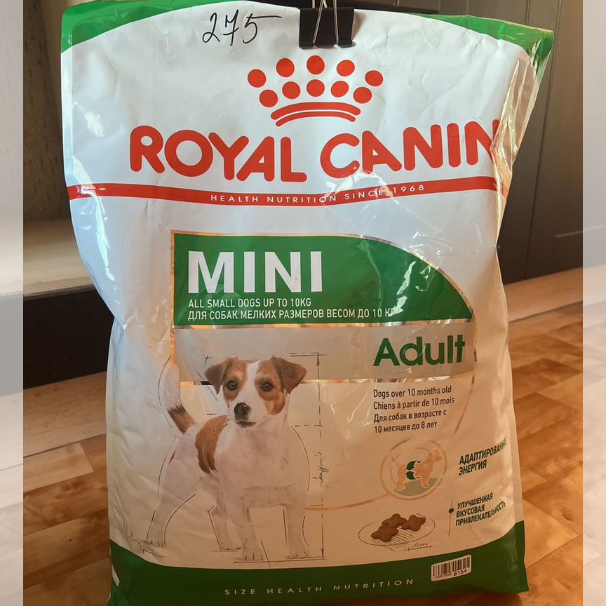 Корм для собак royal canin mini adult