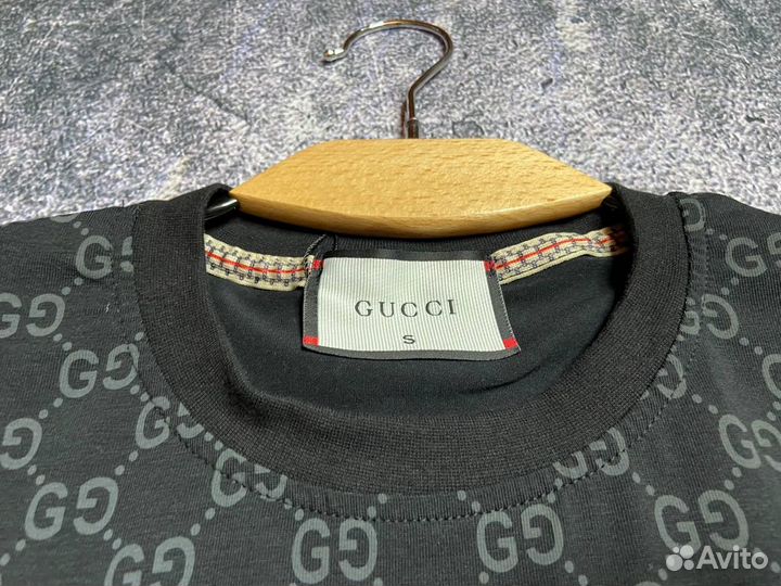 Футболка gucci хлопок