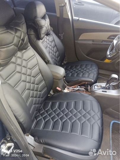 Авточехлы из экокожи Geely Emgrand X7 2019г