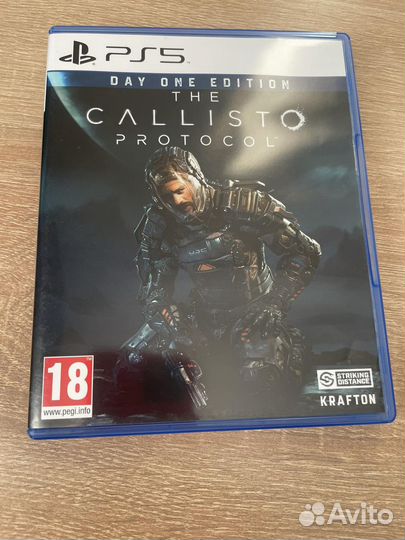 Диск ps5 Callisto protocol