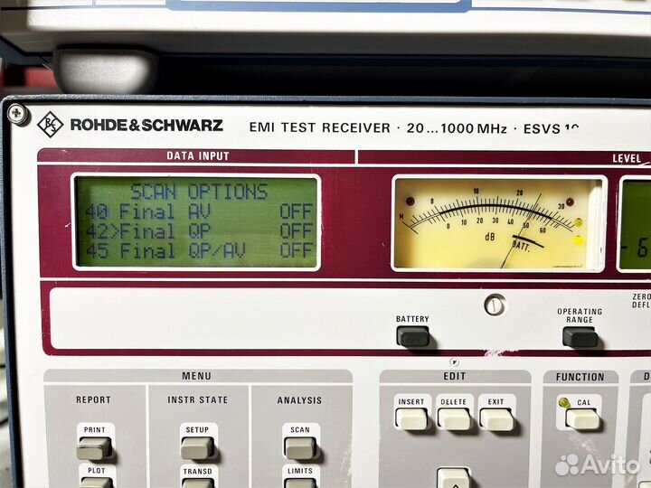 EMI Тестовый приемник Rohde & Schwarz esvs10