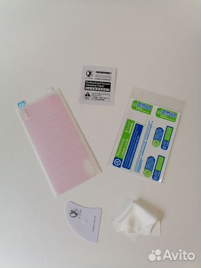 Защитная пленка броня на заднюю панель iPhone X