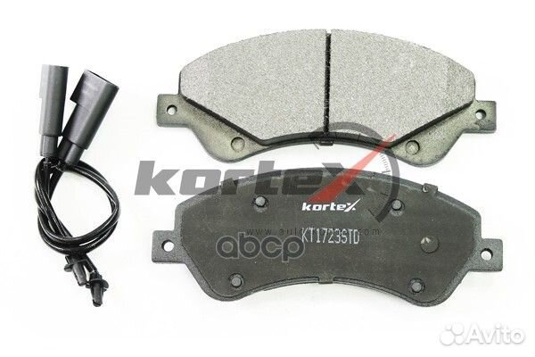 Колодки торм. ford transit 06- перед.к-т KT1723