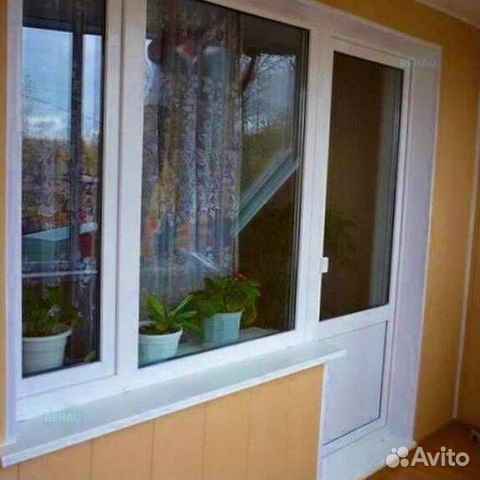 Пластиковое окно с установкой