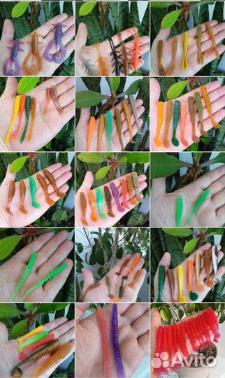 Силиконовые приманки. Изготовление