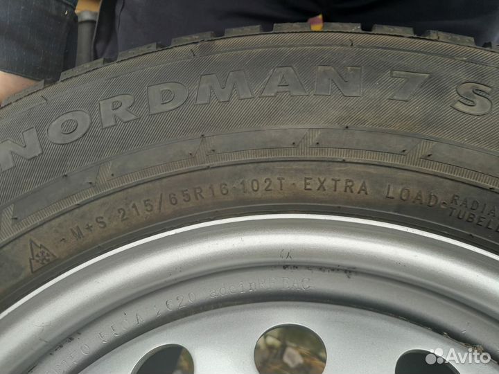 Зимняя резина на дисках nordman 7 SUV 215 65 r16