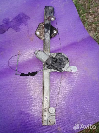 Стекло подъёмник передний левый логан 1 фаза 2