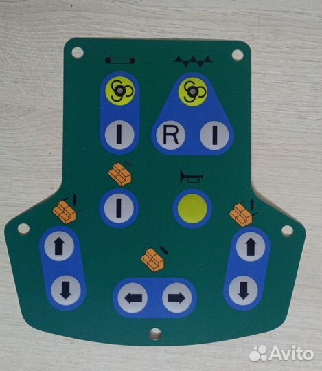 Наклейки на пульты управления Vogele 2