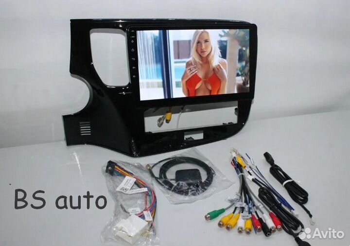 Штатная магнитола mitsubishi outlander