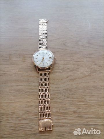 Золотые часы Полёт 1969г объявление продам