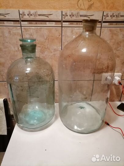 Бутылки 10ли 20л и нестандартные банки СССР