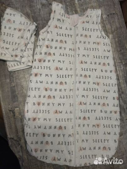 Спальный мешок конверт детский