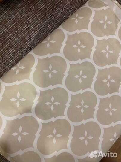 Шторка и коврик для ванной