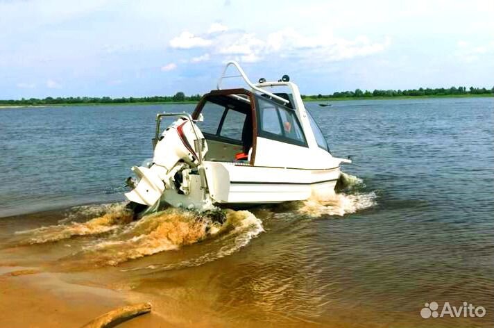 Амфибийный катер Sealegs 6.1 D-tube Cabin