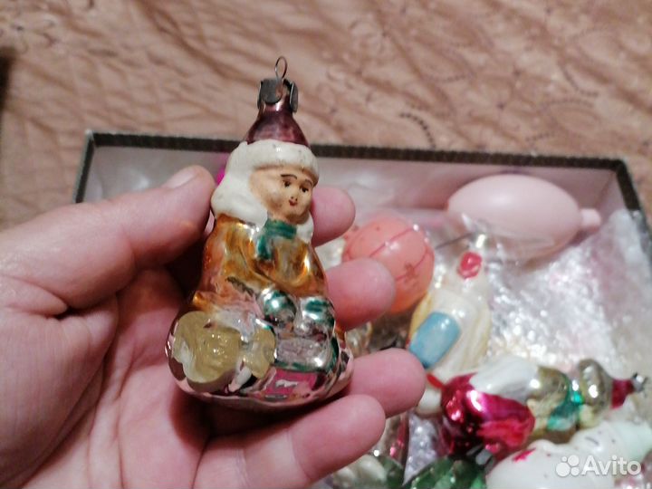 Елочные игрушки СССР в реставрацию
