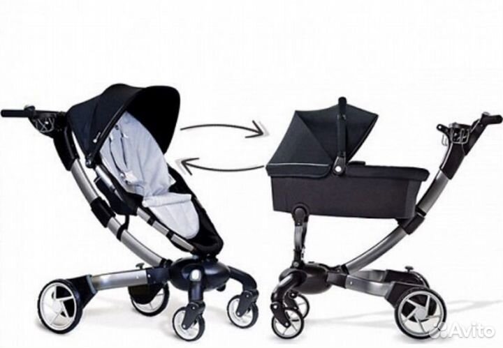 Коляска роботизированная 4moms origami 2 в 1