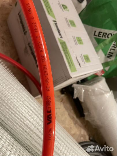 Труба pe-xb evoh valrec 16x2.0