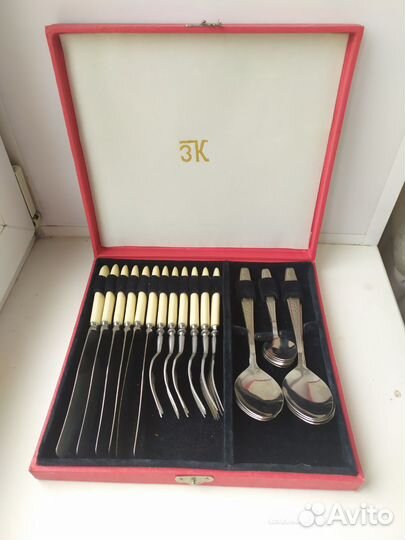 Набор столовых приборов Зик СССР нержавейка