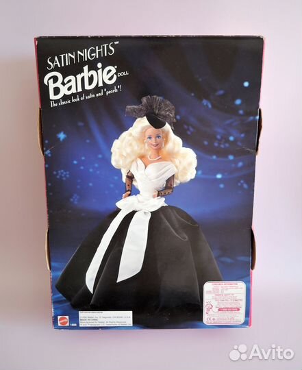 Кукла Barbie Satin nights 1992 Китай