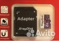 Карта памяти MicroSD 64gb