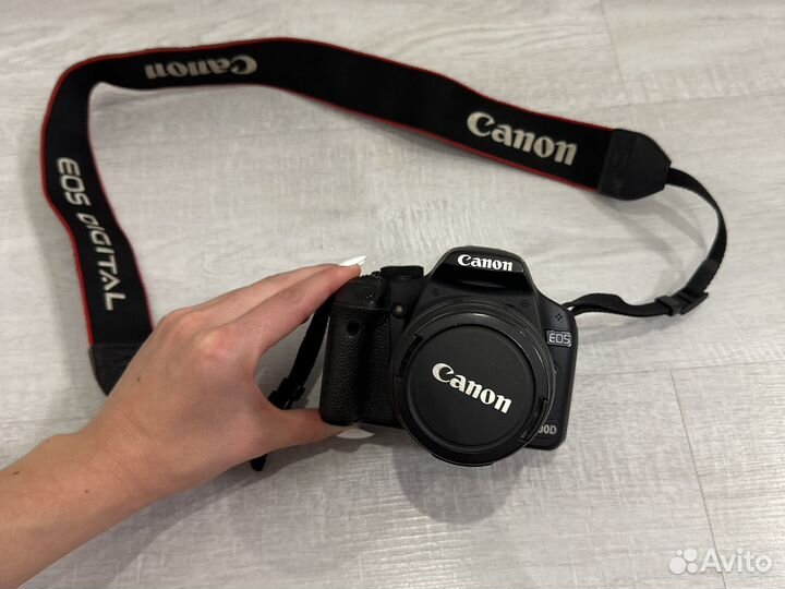 Зеркальный фотоаппарат canon 500d + кейс