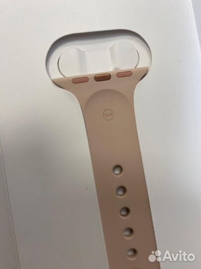 Ремешок Apple 40mm Pink Sand Sport Band - S/M & M