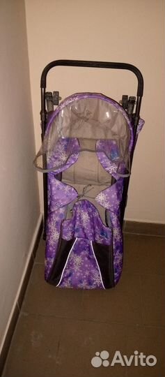 Коляска санки