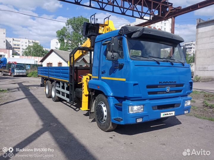 КАМАЗ 65117 с КМУ, 2012